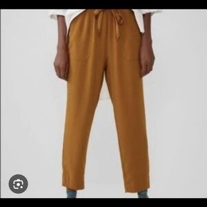 Zara high waist pants, size S, Mustard NWT